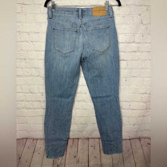 Lucky Brand Jeans Womens Size 6 / 28 Reg Mid Rise Super Skinny Ava - Picture 3 of 5